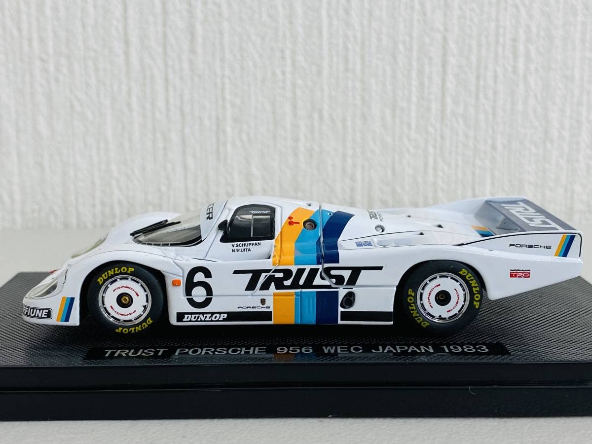 Amazon.co.jp: EBBRO Ebro 1/43 TRUST PORSCHE 956 WEC JAPAN 1983